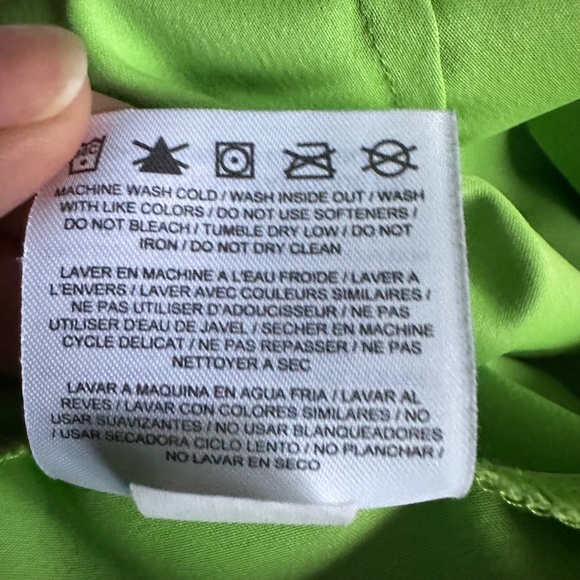 Nike Women's Nike Dry-Fit Plaid Neon Green Golf Skort Size 8 - Picture 14 of 14